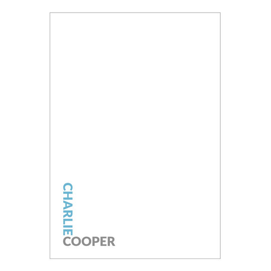 Modern Corner Petite Flat Note Cards